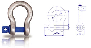 巨力BW型卸扣產品展示